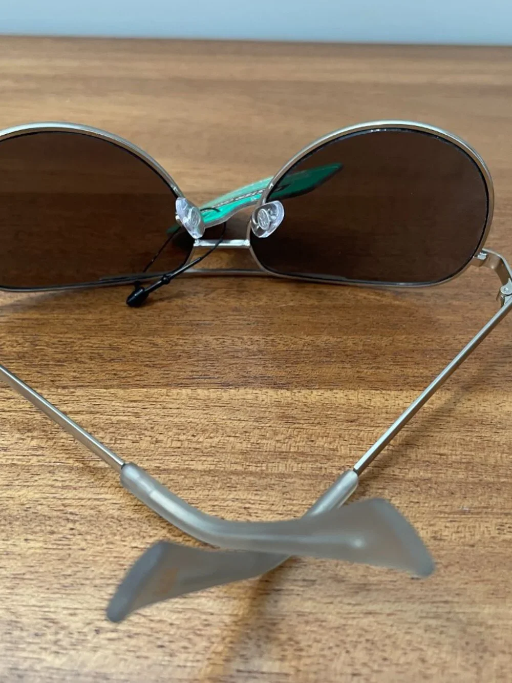 NWT Foster Grant Modern Men's Silver Aviator Sunglasses, Summer travel, beach - Picture 9 of 14